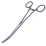 Rochester-Pean Forceps, Curved, Overall Length 7-1/4" (184mm) 