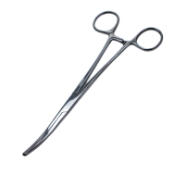 Rochester Pean Forceps, Curved, Floor Grade, Overall Length 6-1/4" (159mm) 