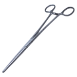 Rochester Pean Hemostatic Forceps, Straight, Overall Length 9" (230mm) 
