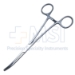 Rochester Pean Hemostatic Forceps, Curved, Overall Length 8" (203mm) - 1921-3875BX