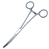 Rochester Pean Forceps, Curved, Overall Length 7-1/4" (184mm) 