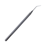 Rosen Chopper, 45 Degrees Interior Cutting Edge, Blunt Tip, Angled, 9mm Bend To Tip, Round Knurled Handle, Overall Length 4-1/2" (114mm)  K3-2395,K3-2395