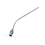 Rosen Suction Tube, Angled, 16ga (0508" or 1.29mm), Working Length 60mm, Overall Length 101mm 
