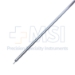 Rosen Suction Tube, Angled, 17ga (0456" or 1.155mm), 60mm Working Length, Overall Length 100mm - 114-2701-11D