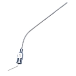 Rosen Suction Tube, Angled, 20ga, (032" or 0.813mm), 60mm Working Length, Overall Length 4" (101mm) 