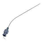 Rosen Suction Tube, Angled, 22ga (0253" or 0.643mm), Working Length 60mm, Overall Length 101mm 