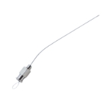 Rosen Suction Tube, Angled, 24ga (0201" or 0.511mm), Working Length 60mm, Overall Length 100mm 