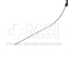Rosen Suction Tube, Angled, 24ga, (0201" or 0.511mm), 60mm Working Length, Overall Length 4" (101mm) - 496159J
