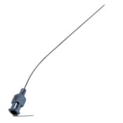 Rosen Suction Tube, Angled, 24ga, (0201" or 0.511mm), 60mm Working Length, Overall Length 4" (101mm) 