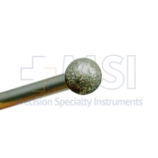 Round Diamond Burr, 5mm Wide, Overall Length 20.5mm 