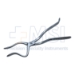 Rowes Maxillary Disimpaction Forceps, Right, Overall Length 9" (230mm) - 12-1359WL