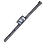 Rubin Osteotome, Straight, 10mm Cutting Edge, Both Corners Rounded, Finger Grip, Overall Length 6-1/4" (159mm) 