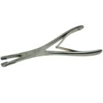 Rubin Septum Morselizer Forceps, Straight, Slip On Double Action Guard Handle, Overall Length 8-1/4" (21cm) 