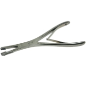 Rubin Septum Morselizer Forceps, Straight, Slip On Double Action Guard Handle, Overall Length 8-1/4" (21cm) 