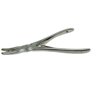 Ruskin Rongeur, Curved, 5mm x 16mm Bite, Overall Length 7-1/4" (184mm) 