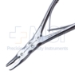Ruskin Rongeur, Curved Jaw, 3mm x 15mm Bite, Double Action, Spring Handle, Overall Length 6" (152mm) - D7534