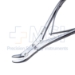 Ruskin Rongeur, Curved Jaw To The Side, 5 x 10mm Bite, Double Action, Spring Handle, Overall Length 7-1/4" (184mm) - D7525