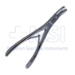 Ruskin Rongeur, Curved, 6mm x 16mm Bite, Double Action, Spring Handle, Overall Length 7-1/4" (184mm) - D7531
