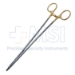 Ryder Micro Needle Holder, TC, 2mm Serrated Jaw, Overall Length 10-1/4" (260mm) - D1268