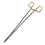 Ryder Micro Needle Holder, TC, 2mm Serrated Jaw, Overall Length 10-1/4" (260mm) 