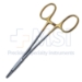 Ryder Micro Needle Holder, TC, 2mm Serrated Jaw, Overall Length 5" (127mm) - D1257