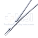 Ryder Micro Needle Holder, TC, 2mm Serrated Jaw, Overall Length 6" (152mm) - D1264