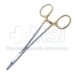 Ryder Micro Needle Holder, TC, 2mm Serrated Jaw, Overall Length 6" (152mm) - D1264