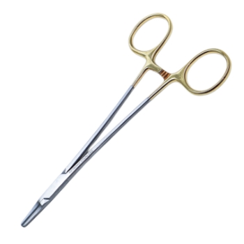 Ryder Micro Needle Holder, TC, 2mm Serrated Jaw, Overall Length 6" (152mm) 