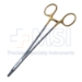 Ryder Micro Needle Holder, TC, 2mm Serrated Jaw, Overall Length 7" (178mm) - D1265