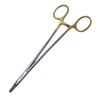 Ryder Micro Needle Holder, TC, 2mm Serrated Jaw, Overall Length 7" (178mm) 
