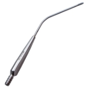 Sachs Pediatric Suction Tube No 1, Fluted Fixed Tip, Working Length 2-1/2" (6.4cm), Overall Length 7-1/2" (19.1cm) 