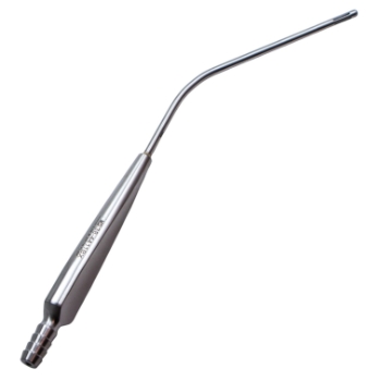 Sachs Pediatric Suction Tube No 1, Fluted Fixed Tip, Working Length 2-1/2" (6.4cm), Overall Length 7-1/2" (19.1cm) 