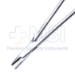 Sarot Needle Holder, TC, Serrated Jaws, Overall Length 10-1/4" (260mm) - D2154