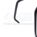 Satinsky Clamp Forceps, S-Curved, Cross Serrated Jaw, Overall Length 10" (254mm) - 465121PILL
