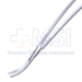 Satinsky Vascular Scissors, Strongly Curved Shanks, Blunt Tips, Overall Length 10" (250mm) - 19-13306