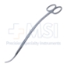 Satinsky Vascular Scissors, Strongly Curved Shanks, Blunt Tips, Overall Length 10" (250mm) - 19-13306