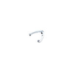 Sauer Premature Infant (D) Lid Speculum, Tiny Small Solid Blades, Blade Length 4mm, Spread 20mm, Dull Finish, Overall Length 1-1/8" (29mm) 