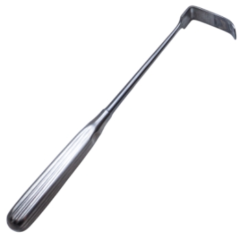 Sauerbruch Retractor, 1-3/4" x 5/8" Blade, Overall Length 9" (229mm) 