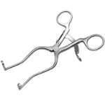 Scalp Contour Retractor, 1 x 1 Prongs, Blunt, Overall Length 5-1/4" (133mm) 