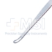 Schamberg Comedone Extractor, Double Ended, Crimped, Small Loop, Medium Loop, Flat Handle, Overall Length 3-3/4" (95mm) - B9580