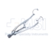 Schapira Speculum, Adult, Adjustable, 15mm Round Open Blades, Overall Length 2" (52mm) - 29206M