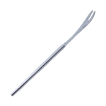 Schepens Forked Lid Retractor, Forked Spatula, Smooth 12mm x 40mm Blade, 3mm Wide Notch In Blade, Overall Length 6" (150mm) E5381 25,5259E,E5381 25
