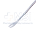 Schepens Orbital Retractor, 15mm x 56mm Retractor Blade, 4.5mm Wide Notch, Flat Handle, Overall Length 6" (150mm) - 5-6119