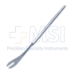 Schepens Orbital Retractor, 15mm x 56mm Retractor Blade, 4.5mm Wide Notch, Flat Handle, Overall Length 6" (150mm) - 5-6119