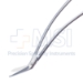 Schmieden Frazier Dura Scissors, Angled To Side, One Probe Tip, Overall Length 6-3/4" (170mm) - 19-13290