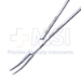 Schnidt Tonsil Forceps, Half Curved, Closed Finger Ring, Overall Length 7-1/2" (190mm) - 33-773MX