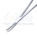 Schnidt Tonsil Forceps, Half Curved, Closed Ring Handles, Overall Length 7-1/2" (190mm) - 561421J