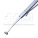 Schocket Scleral Depressor, Double Ended, Disposable, Depressor Marker, Rounded End, 6mm Wide Bar, 2.5mm Teardrop Shape Tips, Serrated Handle, Pocket Clip, Overall Length 5-1/4" (135mm), Minimum Order of 50 Units - 5-6219-DS