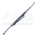Schocket Scleral Depressor, Double Ended, Disposable, Depressor Marker, Rounded End, 6mm Wide Bar, 2.5mm Teardrop Shape Tips, Serrated Handle, Pocket Clip, Overall Length 5-1/4" (135mm), Minimum Order of 50 Units - 5-6219-DS