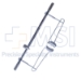 Schott Eye Speculum Blades, Rotatable Adjustment, 15mm Solid Blades - 11-2-6066-S